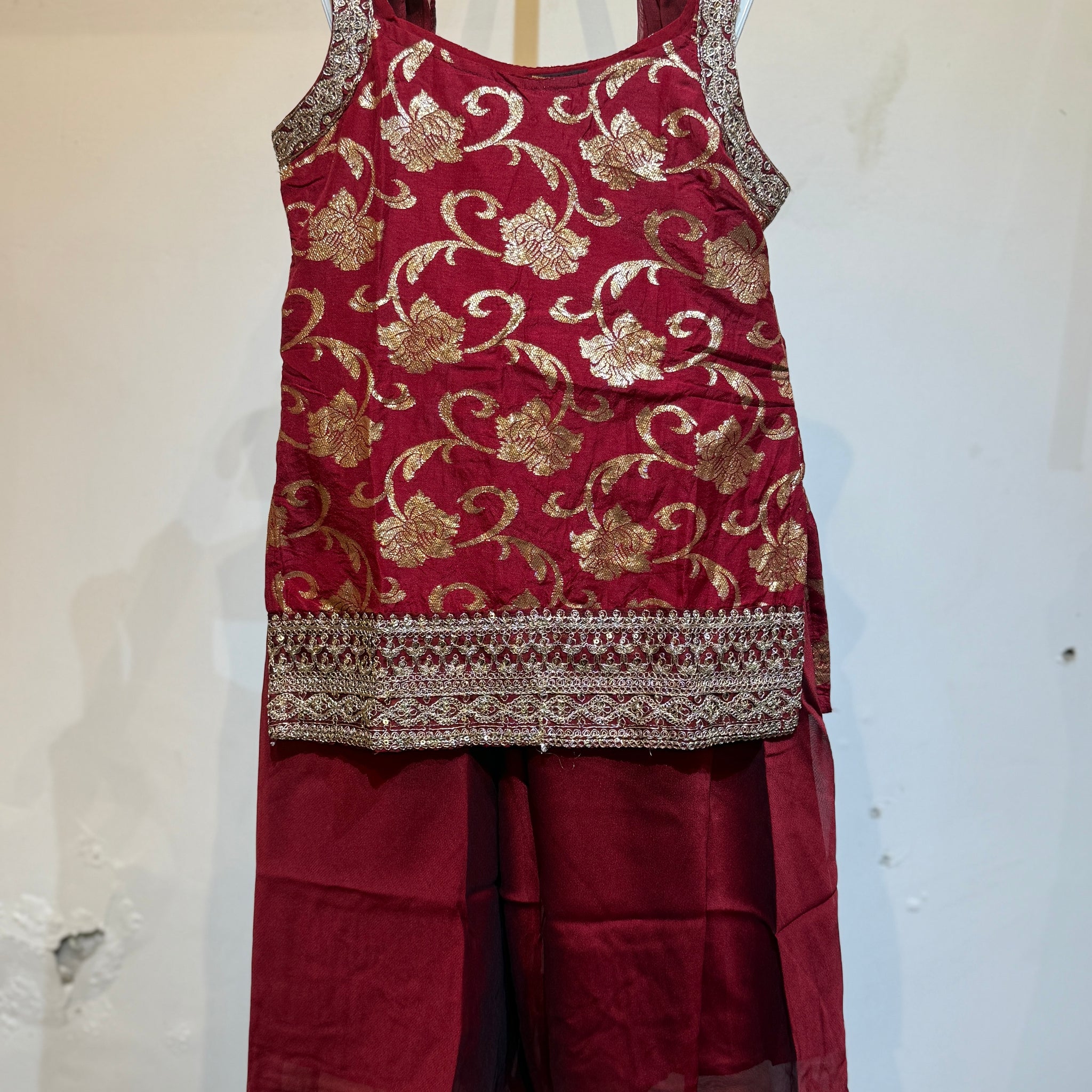 Banarasi RED Premium shrarara